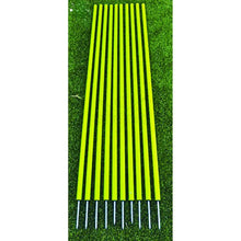 Load image into Gallery viewer, Sport Training Boundary Poles Set of 10 with Bag
