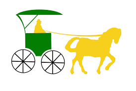 horse and person