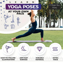Load image into Gallery viewer, High Quality Yoga Matt With Poses.
