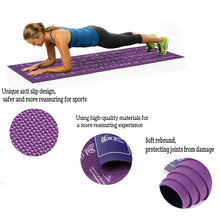 Load image into Gallery viewer, High Quality Yoga Matt With Poses.
