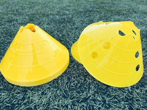 Sport Giant Saucer Cones Set | 20 Yellow Cones