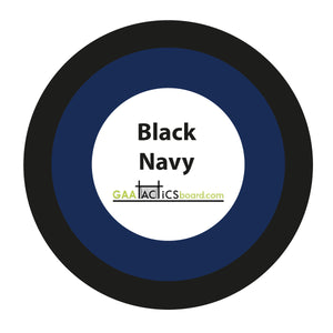 CLUB GAA Tactics Board A1 Size Black Navy